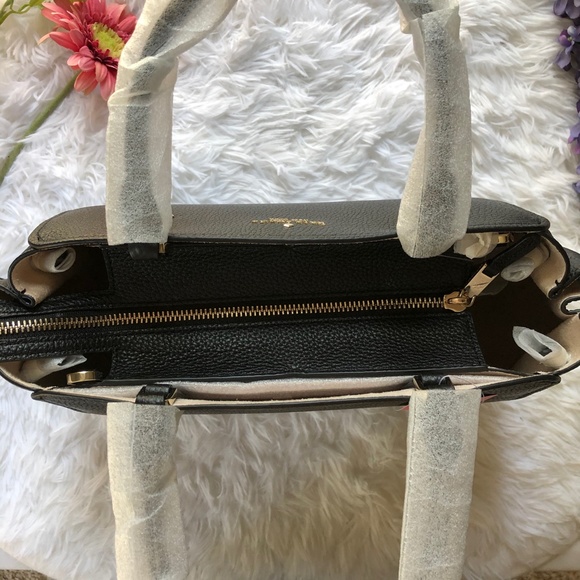 Kate Spade Tegan Medium Satchel.  NWT.  Black - Picture 5 of 10